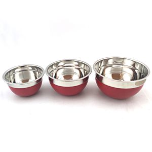 Belia - Set 3 Bowls | Rojo