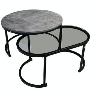 Mesa de centro MX Muebles AREZO -MD| Gris