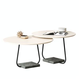 Mesa Centro MX Muebles ASTRID-MD | Blanco