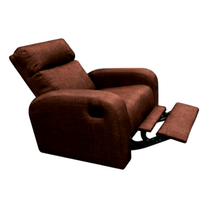 Sofá Reclinable Mx Muebles Texas Ii 1P-8Res0C6 Cafeos-