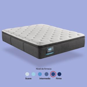 Simmons - Colchón Erica Luxury 2.5 Plazas Pillow Top Firmeza Intermedia