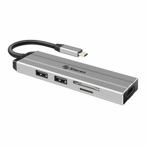 Sterem USB 4740 Estación USB C/Aluminio