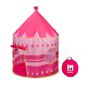 Laurie - Carpa niños Cstillo Plegable | Rosado