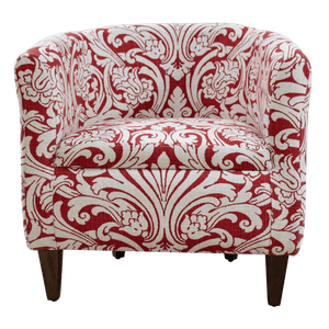 Sillón Poltrona Mx Muebles Atenas-Cn/1015 | Rojo