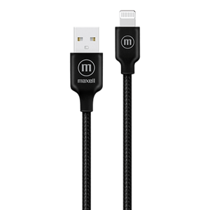 Cable Maxell Tipo A/Lightning 348590 Negro